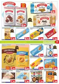 Volantino Immenso Cash Pagina 35: Biscotti ripieni Ore Liete €1,29, Magretti con orzo e mais Galbusera €1,95