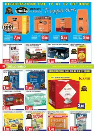 Volantino Immenso Cash Pagina 38: Caffè in cialde kit Sarracino €5,89, Tisane drenante Bonomelli €1,65