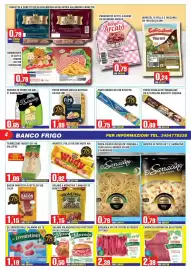 Volantino Immenso Cash Pagina 4: Salame a monetine 7 nani Beretta €1,15, Tramezzini farciti Vallepiu' €1,09