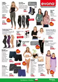 Vesna leták Strana 5: Boxerky BOXER 1185 €199,00, SIRIA dámské triko €399,00