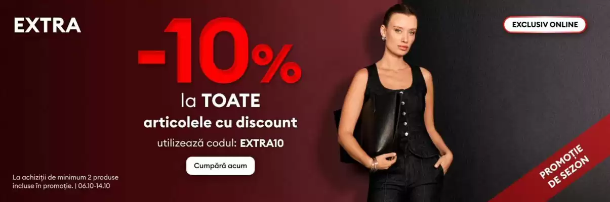 Sinsay (valid până la 14-10)