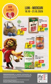 Catalog Mega Image săptămâna 42 Pagină 24: Cris-tim salam sinaia, feliat €5,59, Grădina Mega Prune €7,99
