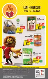Catalog Mega Image săptămâna 42 Pagină 24: Cris-tim salam sinaia, feliat €5,59, Grădina Mega Prune €7,99