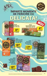 Catalog Mega Image săptămâna 42 Pagină 9: Delicata ciocolată albă €8,19, Delicata ciocolată neagră €12,49