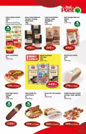 Real akciós újság Oldal 3: Csabai Snack Kolbász €599,00, Mecom Toast sonkás €1.790,00