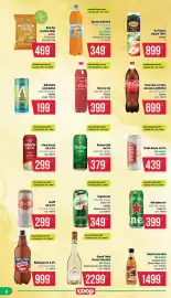 Coop akciós újság | mini abc szuper Oldal 6: Apenta+ üdítőital €349,00, Dreher Gold sör 5% €379,00