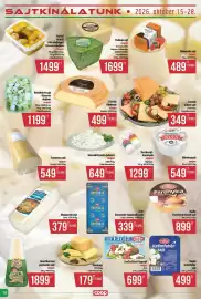 Coop akciós újság | abc es szuper Oldal 10: Scamorza sajt €549,00, Zott Emmentaler nagylyukú sajt €339,00