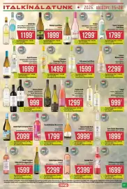 Coop akciós újság | abc es szuper Oldal 11: NYAKAS Irsai Olivér €1.899,00, KOCH PRÉMIUM CABERNET SAUVIGNON ROSÉ €1.599,00