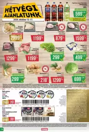 Coop akciós újság | abc es szuper Oldal 16: Müller Tejberizs €299,00, Sertéslapocka €1.299,00