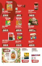 CBA akciós újság hét 42 Oldal 4: Cba piros €199,00, Cba piros €379,00
