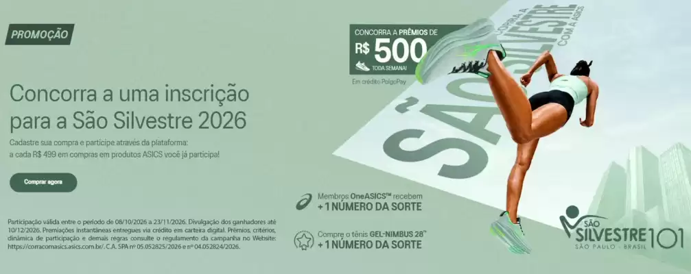 Asics (válido até 25-11)