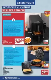 ALDI gazetka | Artykuły przemysłowe i tekstylia Strona 16: Gofrownica do gofrów belgijskich Ambiano €69,99