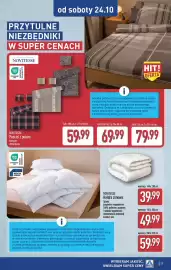 ALDI gazetka | Artykuły przemysłowe i tekstylia Strona 17: Pościel z polaru Novitesse 140x200 cm €59,99