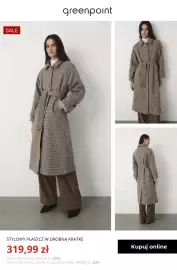 Greenpoint gazetka tydzień 42 Strona 7: Stylowy płaszcz w drobną kratkę Greenpoint €319,99