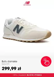 New Balance gazetka tydzień 42 Strona 2: Buty damskie seria 373 New Balance €299,99