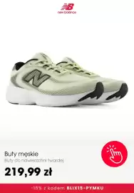 New Balance gazetka tydzień 42 Strona 4: Buty męskie do nawierzchni twardej New Balance €219,99