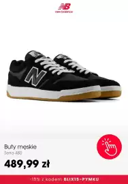 New Balance gazetka tydzień 42 Strona 8: Buty męskie Seria 480 New Balance €489,99