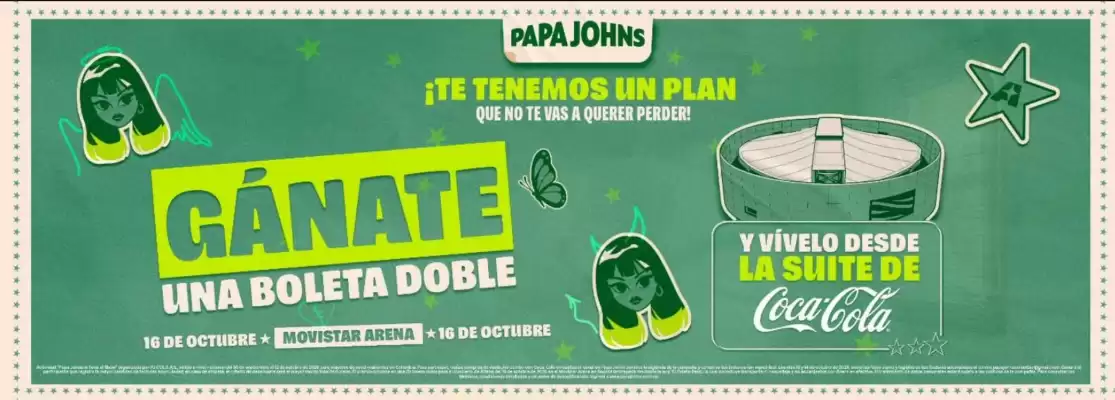 Papa John's (válido hasta 18-10)