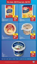 Catalogue ALDI semaine 43 page 11: MILSANI Fromage Chaud €4,39, CUCINA BURRATINA €2,99