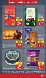 Catalogue ALDI semaine 43 page 15: MOSER ROTH TABLETTES CHOCOLAT AU LAIT €2,49