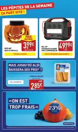 Catalogue ALDI semaine 43 page 2: SWEETLAND SEAU CITROUILLE €3,99, RIDE +GO® STATION DE CHARGE AVEC COMPRESSEUR €49,99