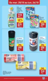 Catalogue ALDI semaine 43 page 25: POWER FORCE SACS POUBELLE PARFUMÉS €1,49, Bref Blocs WC €2,89