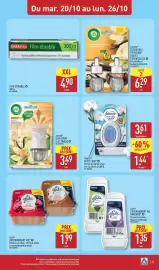 Catalogue ALDI semaine 43 page 27: Febreze Petit Coin €1,44, GLADE DÉSODORISANT GEL PARFUMÉ €1,35