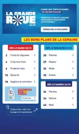 Catalogue ALDI semaine 43 page 3: LA GRANDE RXUE ALDI CHAQUE JOUR, TENTEZ DE GAGNER 10€ EN BON D'ACHAT RETROUVEZ LE JEU DE