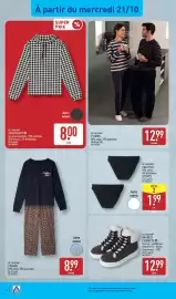 Catalogue ALDI semaine 43 page 36: UP 2 FASHION PYJAMA €8,99, UP 2 FASHION CULOTTES €1,99