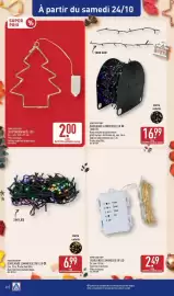Catalogue ALDI semaine 43 page 42: HOME CREATION GUIRLANDE LUMINEUSE 50 LED €2,49