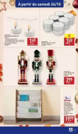 Catalogue ALDI semaine 43 page 43: HOME CREATION BOUGIES CHAUFFE-PLAT €2,49, HOME CREATION CASSE-NOISETTE €2,99
