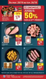 Catalogue ALDI semaine 43 page 6: ST-CLÉMENT LE BOUCHER 8 SAUCISSES DE TOULOUSE €5,49