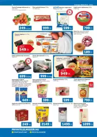 PRIVÁT akciós újság hét 42 Oldal 2: Tauris Csemege debreceni vg. €249,00, Nesquik instant kakaópor €2.149,00