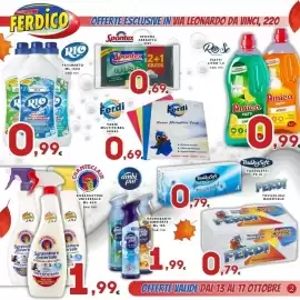 Volantino Ferdico Pagina 2: Chanteclair sgrassatore universale €1,90, Rio Bum Bum €0,99