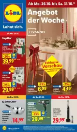 Lidl Prospekt woche 44 Seite 1: LUPILU Holz-Küche €29,99, PARKSIDE Elektro-Dreh-schlagschrauber €29,99