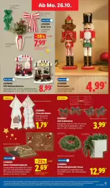 Lidl Prospekt woche 44 Seite 11: LIVARNO Kokos-Schmutzfangmatte €2,69, LIVARNO LED-Lichterkette €3,99