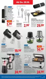 Lidl Prospekt woche 44 Seite 17: SILVERCREST Multizerkleinerer €14,99, SILVERCREST Küchenhelfer €2,99