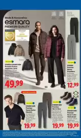 Lidl Prospekt woche 44 Seite 3: ESMARA MEN Premium-Herren-Merino-Poloshirt €19,99, ESMARA MEN Premium-Herren-Hose €19,99
