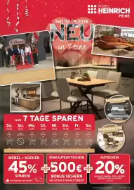 Möbel Heinrich Prospekt woche 42 Seite 1