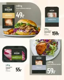 Føtex tilbudsavis uge 42 Side 19: Oscar confiteret andelår €59,00, Oscar berberie andebryst €55,00