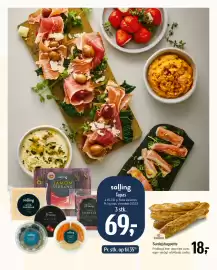 Føtex tilbudsavis uge 42 Side 27: Tapas €69,00, Surdejsbaguette €18,00
