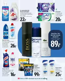 Føtex tilbudsavis uge 42 Side 48: Harpic eller Vel €16,00, Ajax eller Klorin €26,00