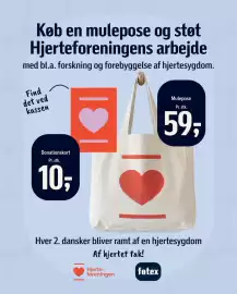 Føtex tilbudsavis uge 42 Side 7: Mulepose €59,00, Donationskort €10,00