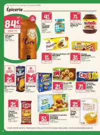 Catalogue Promocash page 4: Andros - pâte d'arachide €4,10, Nestlé - tablette de chocolat kitkat €2,28