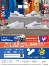 Catalogue Intersport page 16: Puma sneakers enfant rickie v inf du 20 au 27 €23,99, PUMA SNEAKERS ENFANT RICKIE V PS €23,99