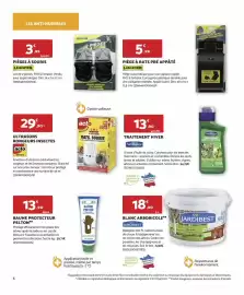 Catalogue Bricomarché page 6: Facile - baume protecteur pelton €13,90, Blanc arboricole €18,90
