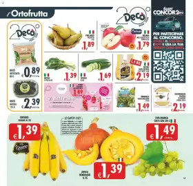 Volantino Deco Maxistore Pagina 18: Pizzoli patate bologna €2,19, Bonduelle tenere insalatine €1,49