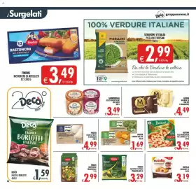 Volantino Deco Maxistore Pagina 29: Frosta i tortini vari tipi €1,69, Buitoni pizza margherita bella napoli €3,49