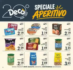 Volantino Decò Local Pagina 10: Decò Schiacciatine Gusto Pizza €1,49, Decò Insalata russa/insalata capricciosa €1,19