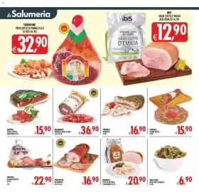 Volantino Decò Local Pagina 15: Porchetta di Ariccia I.G.P. €16,90, Rigamonti bresaola punta d'anca €36,90
